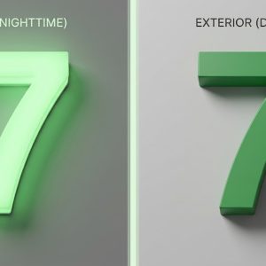 Glow in the Dark Numbers (7 Sizes) - Image 23