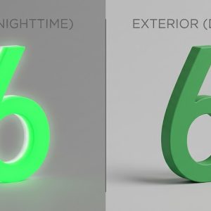 Glow in the Dark Numbers (7 Sizes) - Image 20
